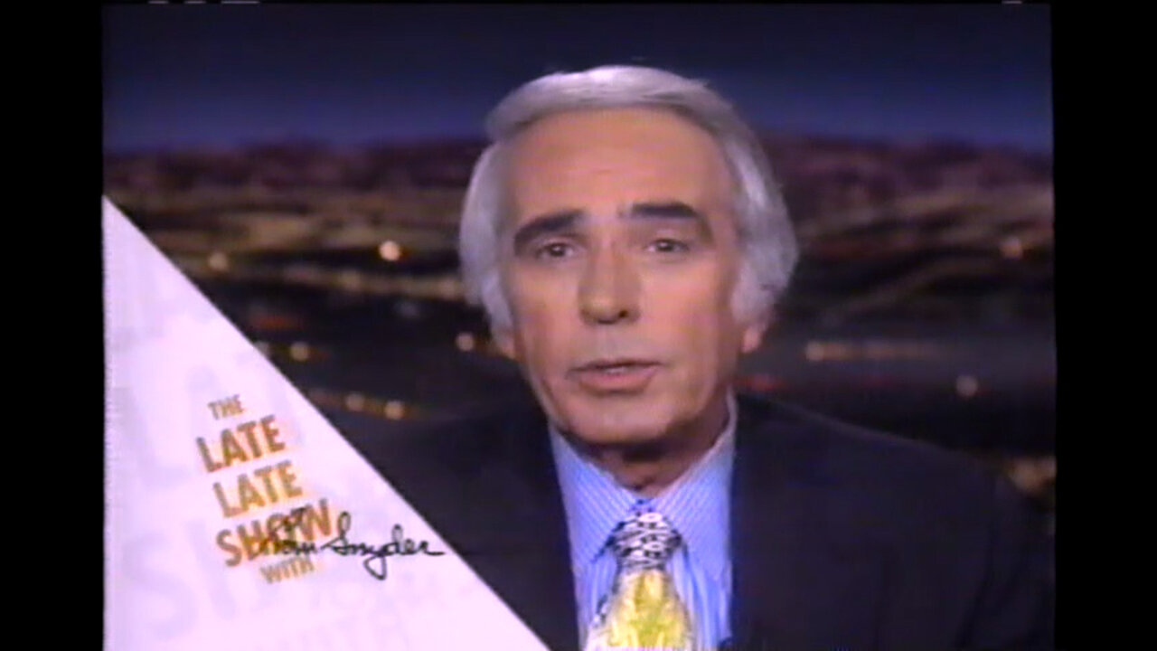May 19, 1995 - CBS Promos for Tom Snyder 'Late Late Show' & Barbra Streisand Special