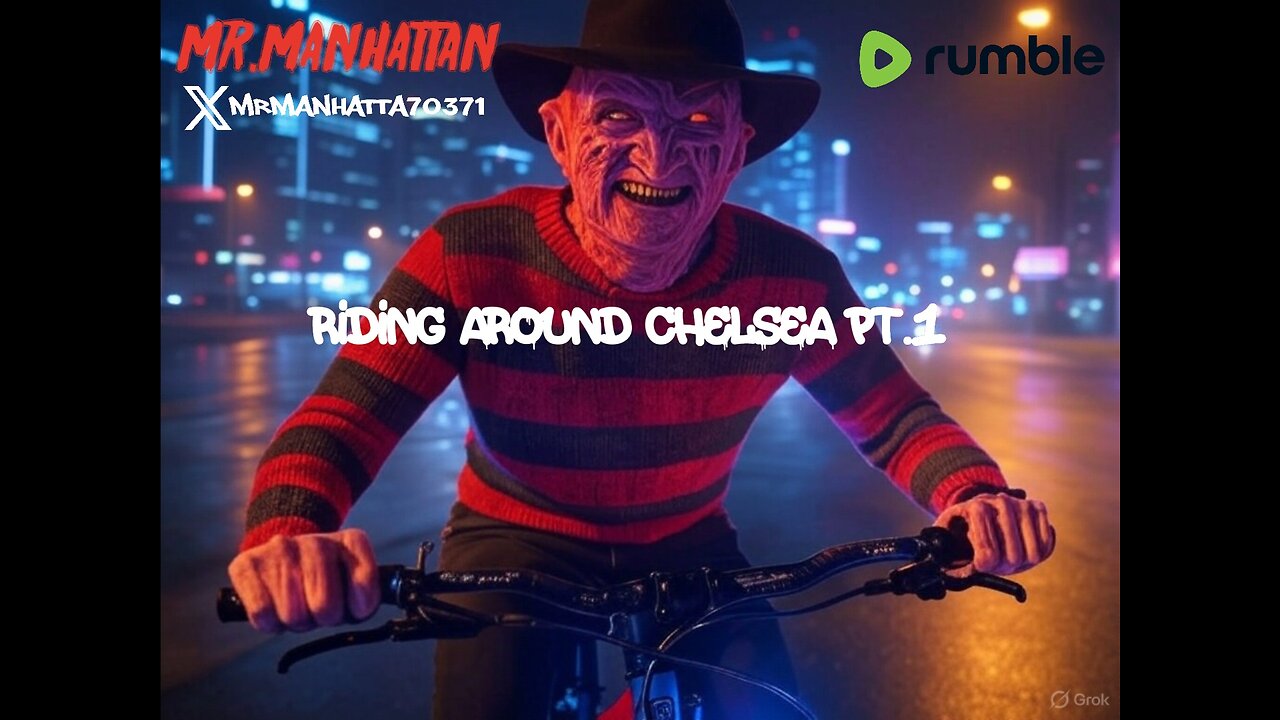 Mr.Manhattan Riding Around Chelsea pt.1