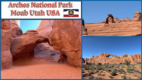 Arches National Park - Natural Wonderland - Moab Utah USA 2025