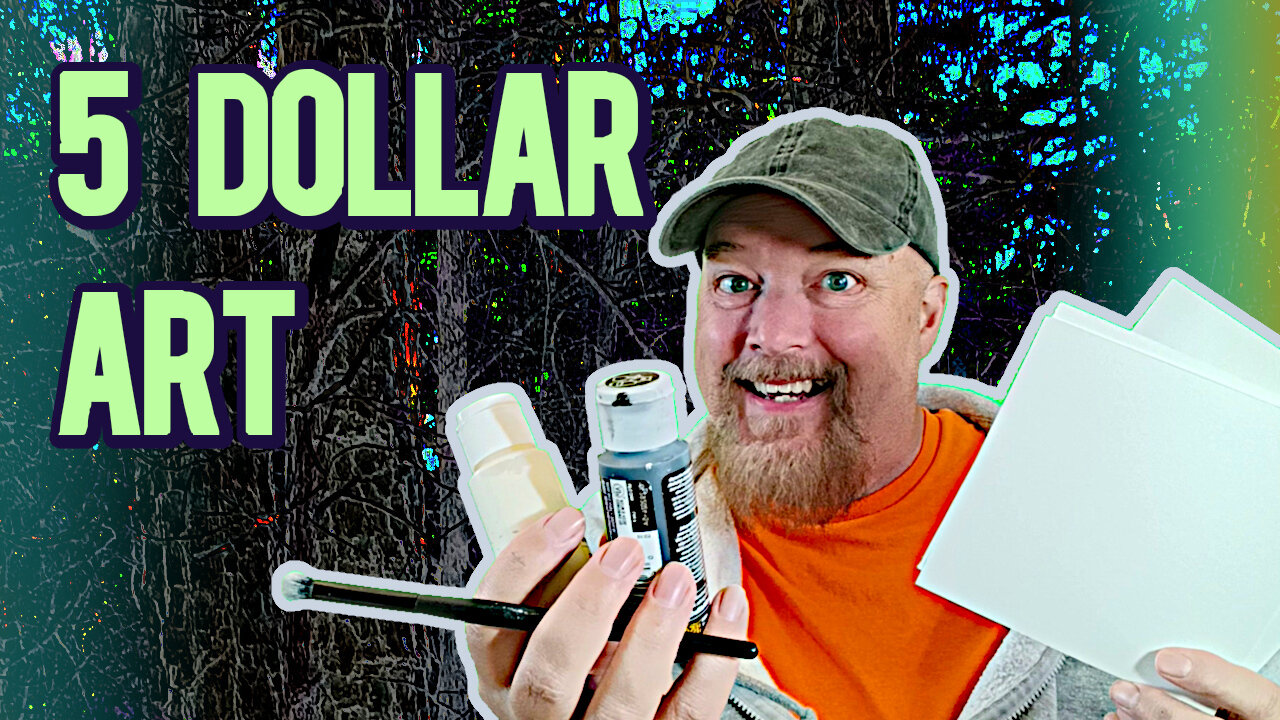 Five Dollar Art - A trip to the Dollar Store