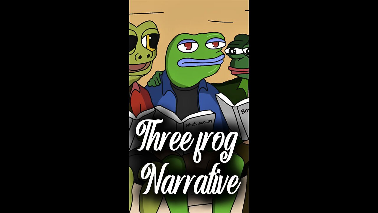 The three frog narrative in Crypto is the next big thing just like the dog coins Dogecoin Shiba Inu