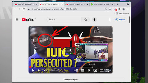 Vocab Malone Making It Seem As If He Cares About Africans To Supress IUIC's Persecution In Kenya