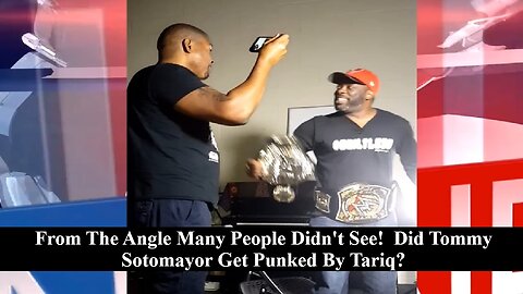 2nd Camera Angle of Tariq Nasheed Punking Tommy Sotomayor During VladTV Interview