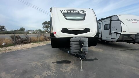 Half ton towable travel trailer with solar and 2 a/c