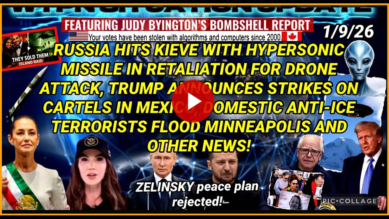 WTPN SITUATION UPDATE FEATURING RESTORED REPUBLIC 1/9/26.......