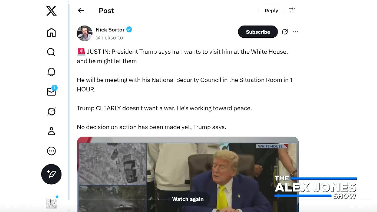 The Iranians Want To Meet With Him At The White House