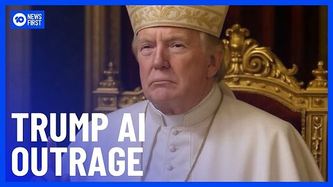 Trump’s AI-Generated 'Pope' Image Sparks Global Backlash as Vatican Conclave Looms | 10 News First
