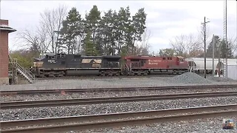 Norfolk Southern and CSX Trains from Berea, Ohio November 16, 2024 Part 4