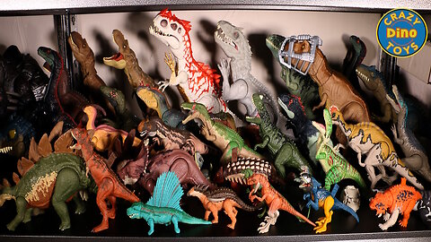 Huge Collection 52 Jurassic World Dinosaur Toys Unboxed 2025 Chaos Theory Toys Jurassic Park Toys