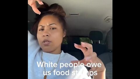 WHITE PEOPLE OWE BLACK People Food Stamps?