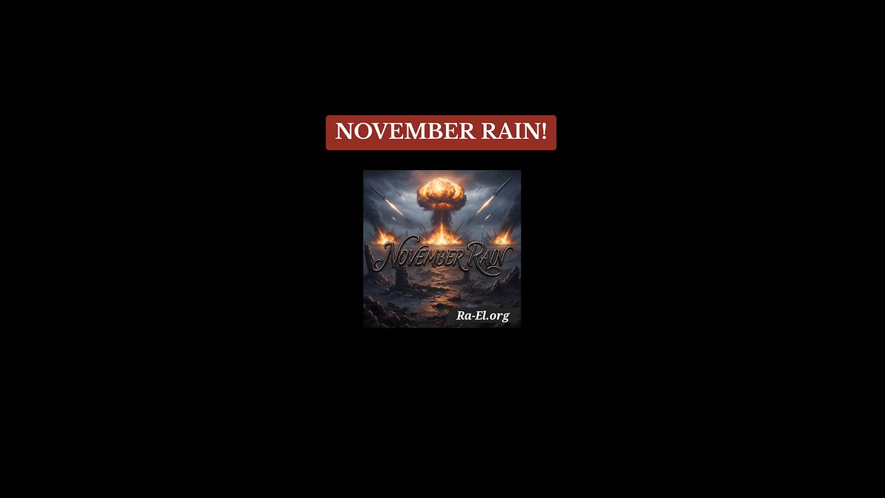 November Rain is on my mind. What about you?