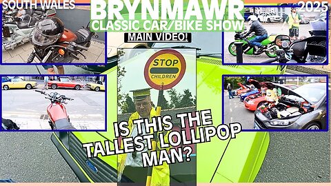 Brynmawr Classic Car,Bike Show *Main Video*