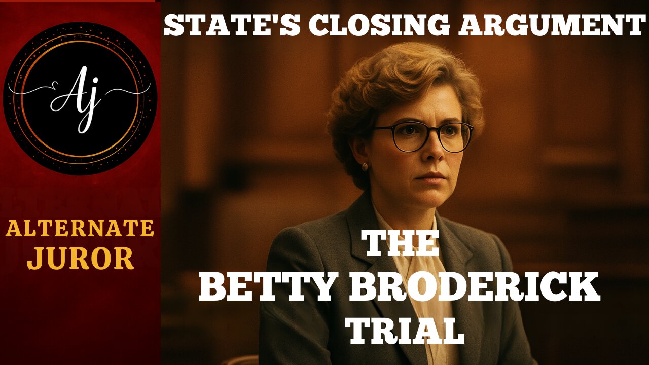 CA vs BETTY BRODERICK— CLOSING ARGUMENTS — The State’s FINAL BLOW ⚖️ Closing In on BETTY!!!