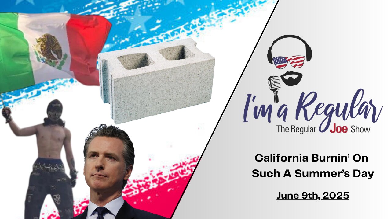 Los Angeles In Flames + Newsom Plays Chicken + RINO Pals: The Regular Joe Show LIVE