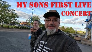 My youngest son's first live concert-