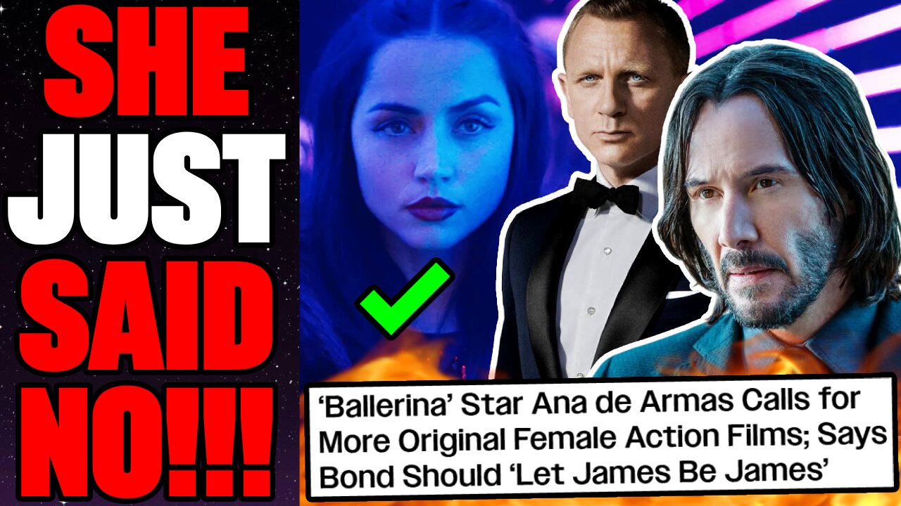 Ana de Armas SLAMS HOLLYWOOD GENDER-SWAPPING Beloved Characters Amid Helen Mirren's Bond Comment!