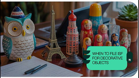When To File ISF For Decorative Objects