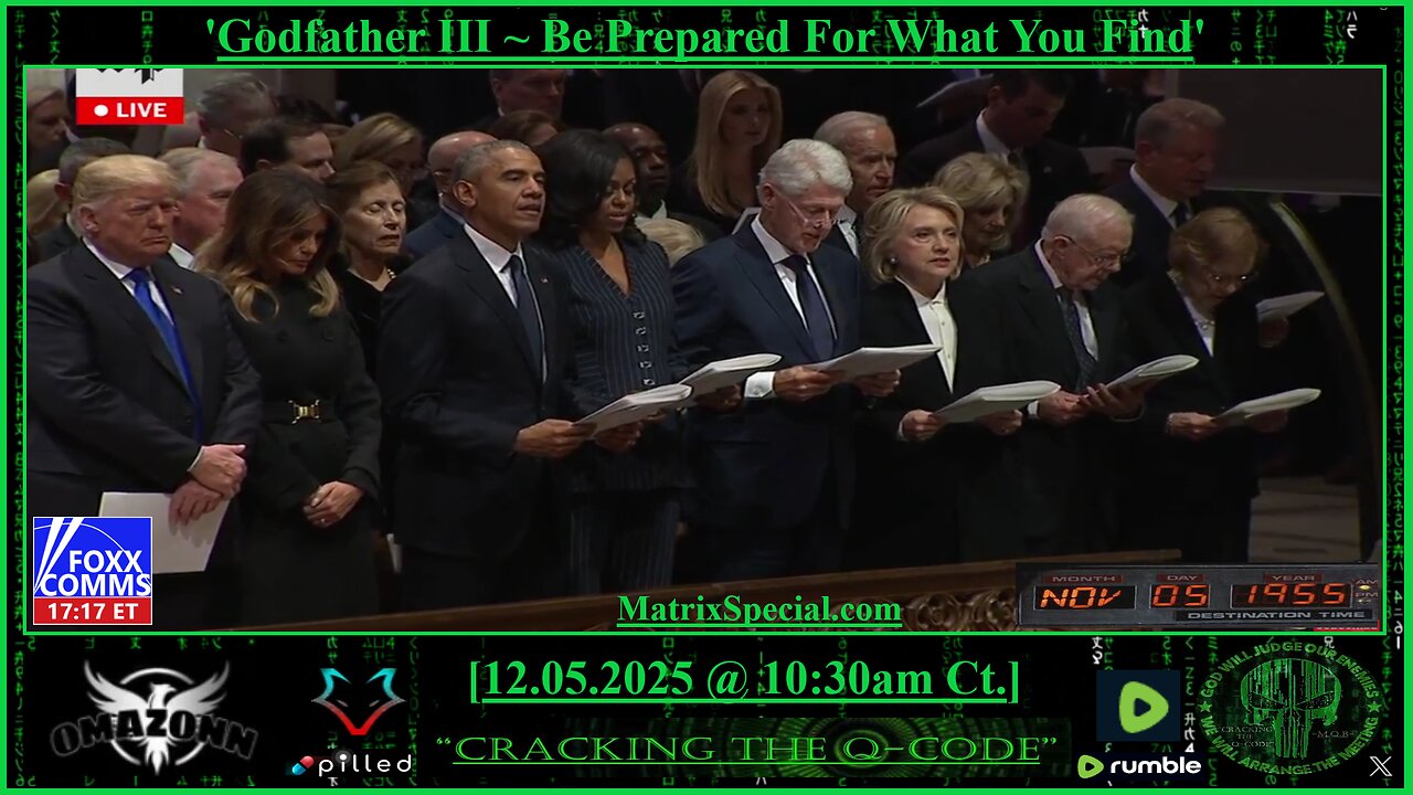 "CRACKING THE Q-CODE" ~ 'Godfather III ~ Be Prepared For What You Find'