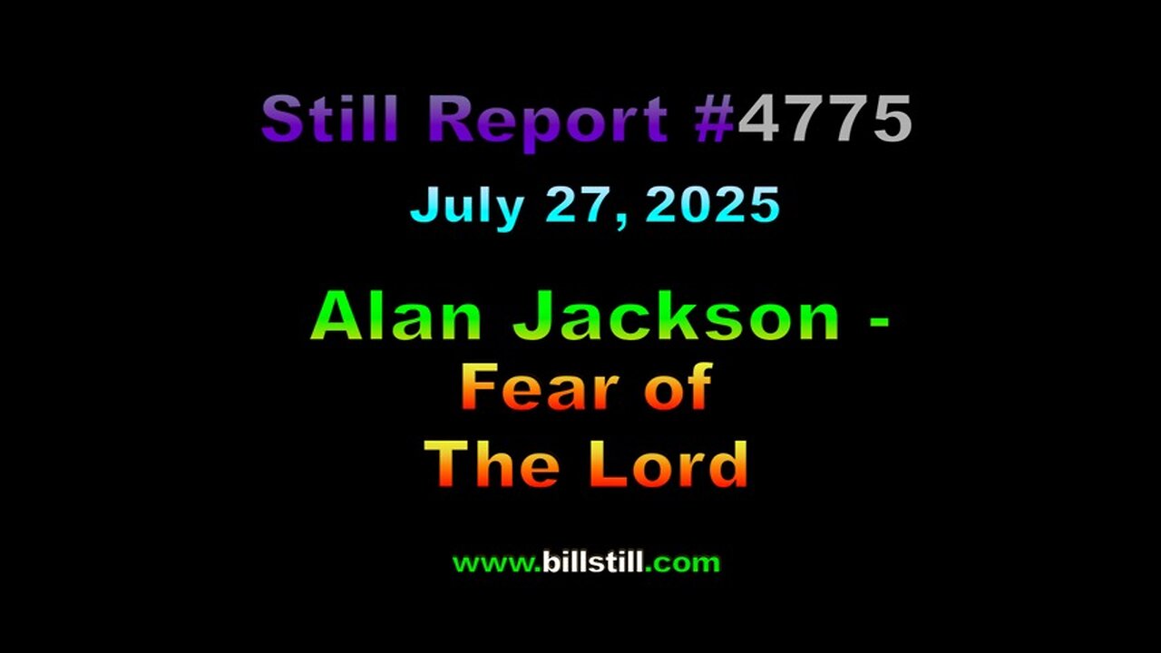 4775, Alan Jackson - Fear of the Lord, 4775
