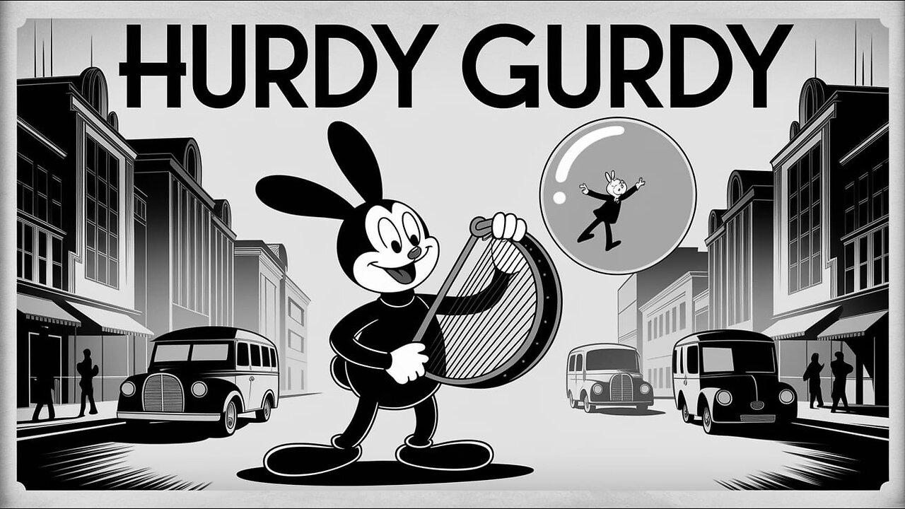 HURDY GURDY(1929) Animation | Comedy | Short | Free Movie