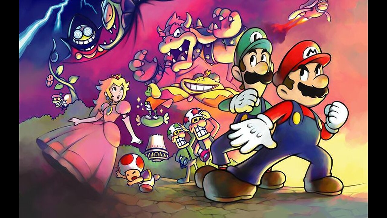 MARIO AND LUIGI PARTNERS NIN TIME - FULL LONGPLAY