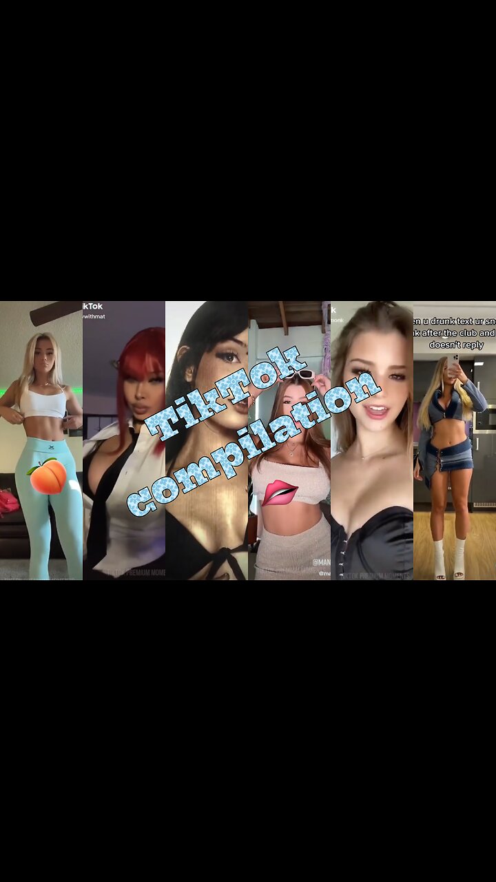 Beautiful Cute Tiktok girls compilation, No Bra Challenge compilation