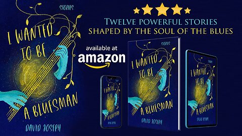 I WANTED TO BE A BLUESMAN - A book by David Joseph