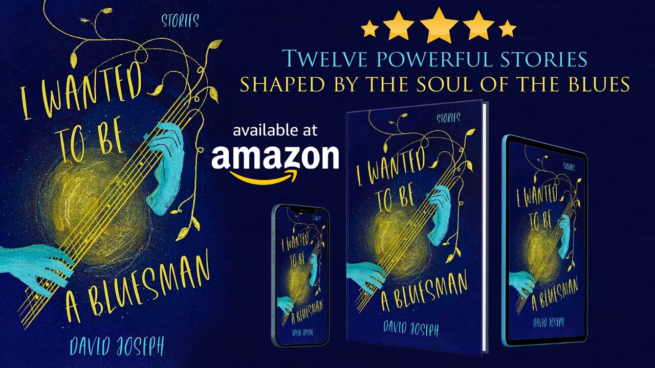 I WANTED TO BE A BLUESMAN - A book by David Joseph