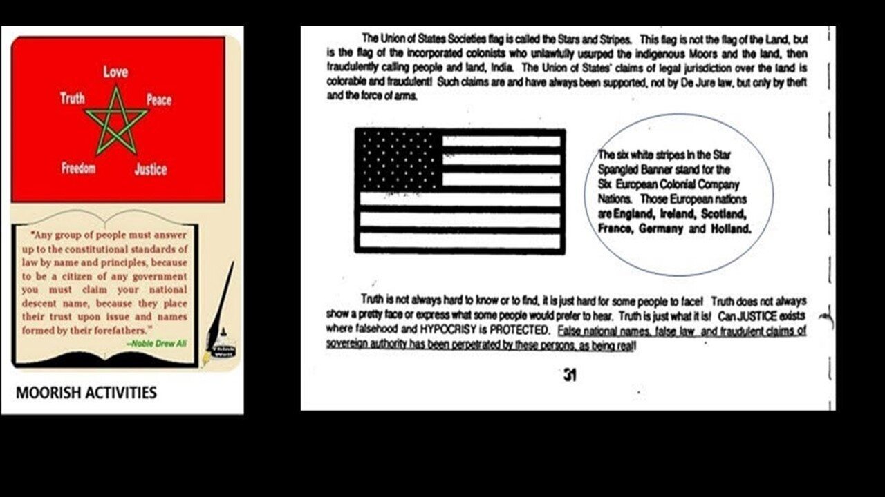 Why do Americans think the RED, WHITE & BLUE CORP BANNER STANDS FOR FREEDOM?