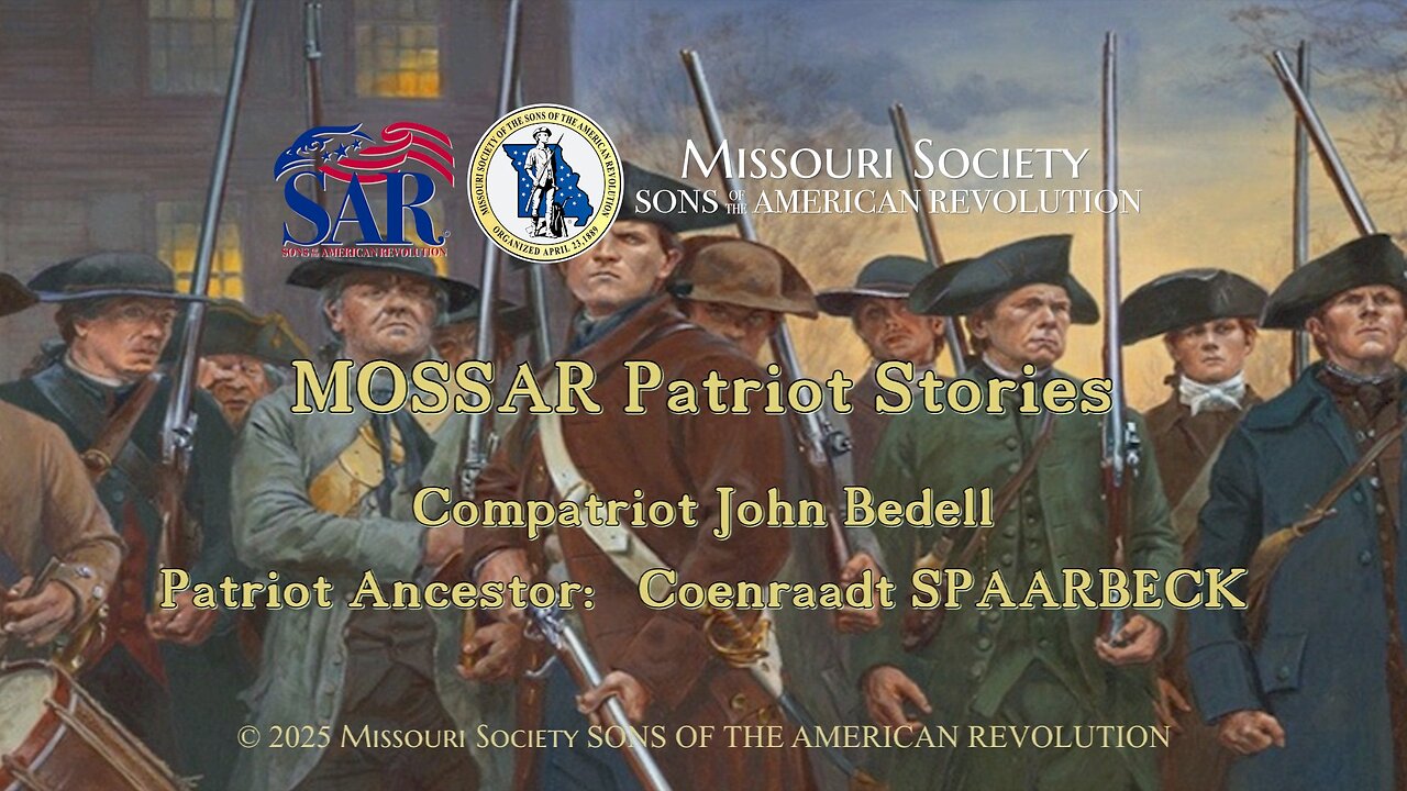 Patriot Stories - Coenraadt Spaarbeck