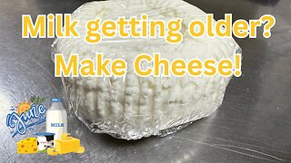 Cheese Rescue! Making Soft Cheese from Aged Goat Milk
