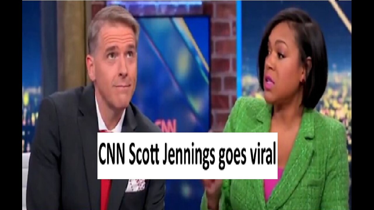 CNN Scott Jennings go viral over cohost meltdown