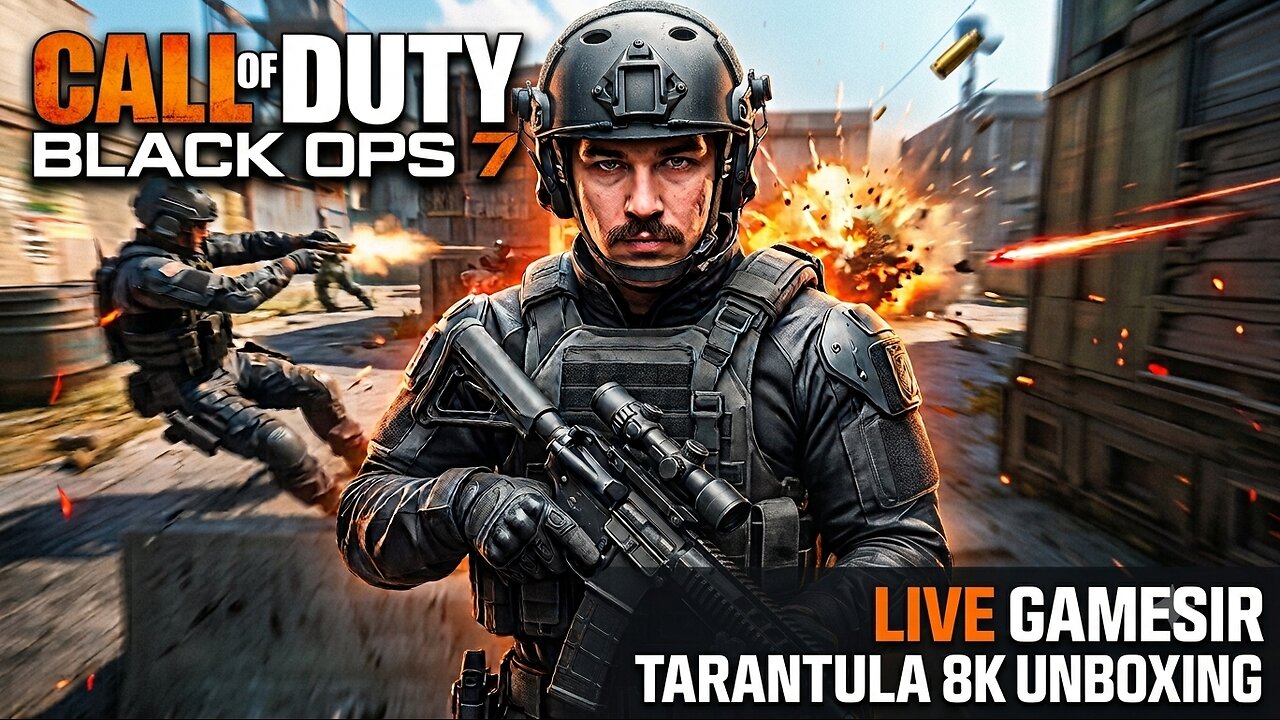 Call of Duty Multi | LIVE GAMESIR tarantula 8K unboxing