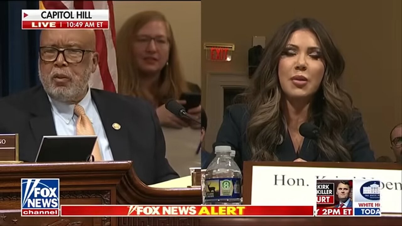Noem hearing descends into chaos: 'F'N DISRESPECTFUL!'