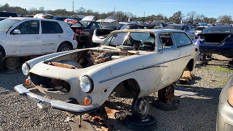 1973 Volvo 1800ES Junkyard Tour
