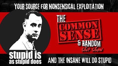 The Common Sense and Random Shit, Show (Stupid Is As Stupid Does)