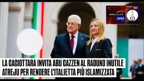 LA CACI0TTARA INVITA ABU CAZZEN AL RADUNO INUTILE ATREJU PER RENDERE L'ITALIETTA PIÙ ISL4MIZZATA
