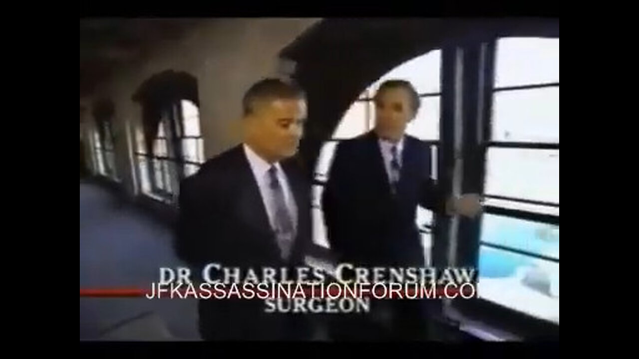 Dr Crenshaw: Before We placed JFK in the Coffin I looked at the Wound Again, I wanted to KNOW