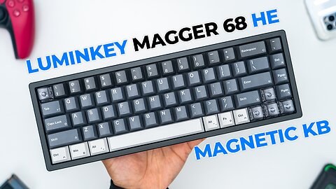 Pro Gaming Features & Great Software! ⌨️ Luminkey Magger 68 HE Review!