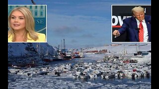 Leavitt Trump Committed to Obtaining Greenland