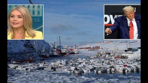 Leavitt Trump Committed to Obtaining Greenland