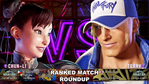 Kuya Kalbo SF6 Ranked Match Roundup. Chun Li Master Rank [Hori Fight Stick]