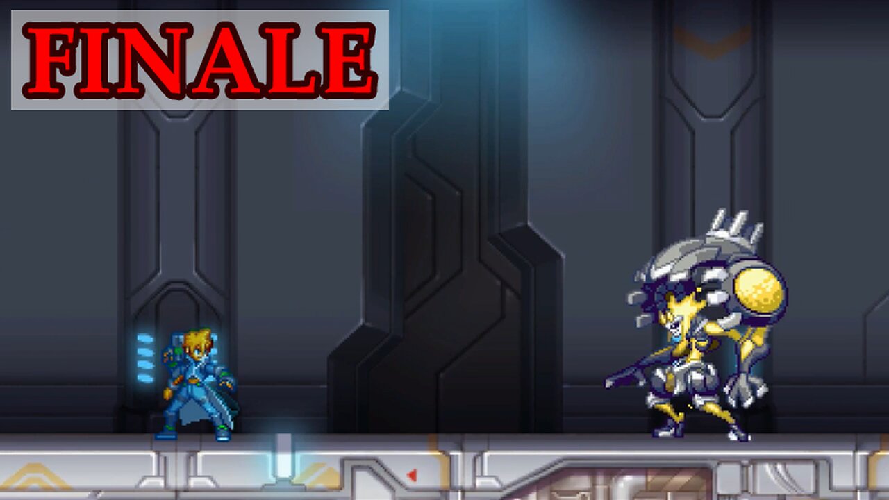 Let's Play - Azure Striker Gunvolt 1 (Trilogy Enhanced version) FINALE
