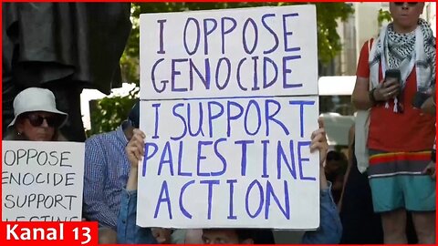 More than 40 arrests at protest in London in support of banned group Palestine Action