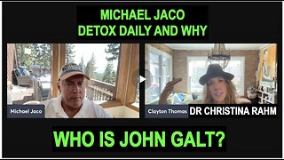 Michael Jaco Detoxing daily the most CRUCIAL things U should B doing. Pharma sex expert creation