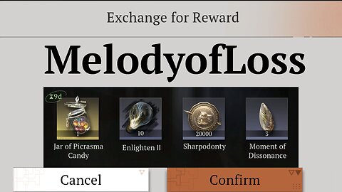 December 19, 2025 Item Code (Reverse 1999)