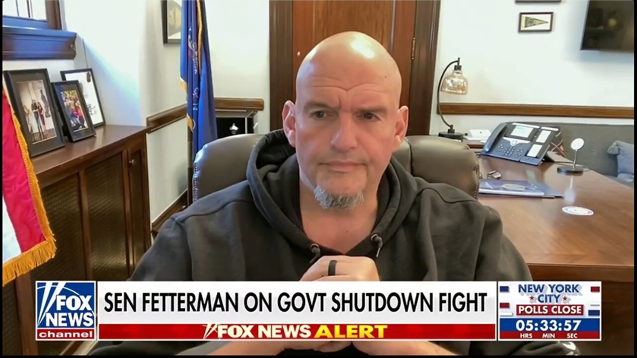 Sen Fetterman to Dems: End the Shutdown Now – Country Over Party!