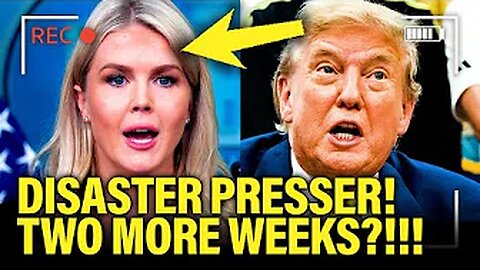 PANICKED White House holds DISASTER Presser OVER WAR