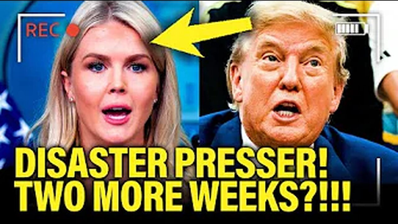 PANICKED White House holds DISASTER Presser OVER WAR