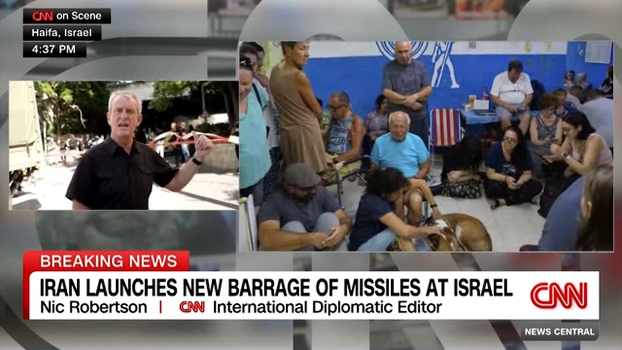 Iran launches fresh missile barrage toward Israel, military says